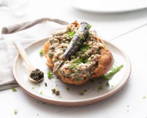 Ansjovis recept met Sardines en aardappel